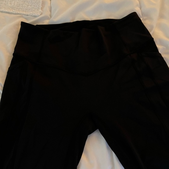 Lululemon high rise leggings with no front seam - Picture 7 of 8
